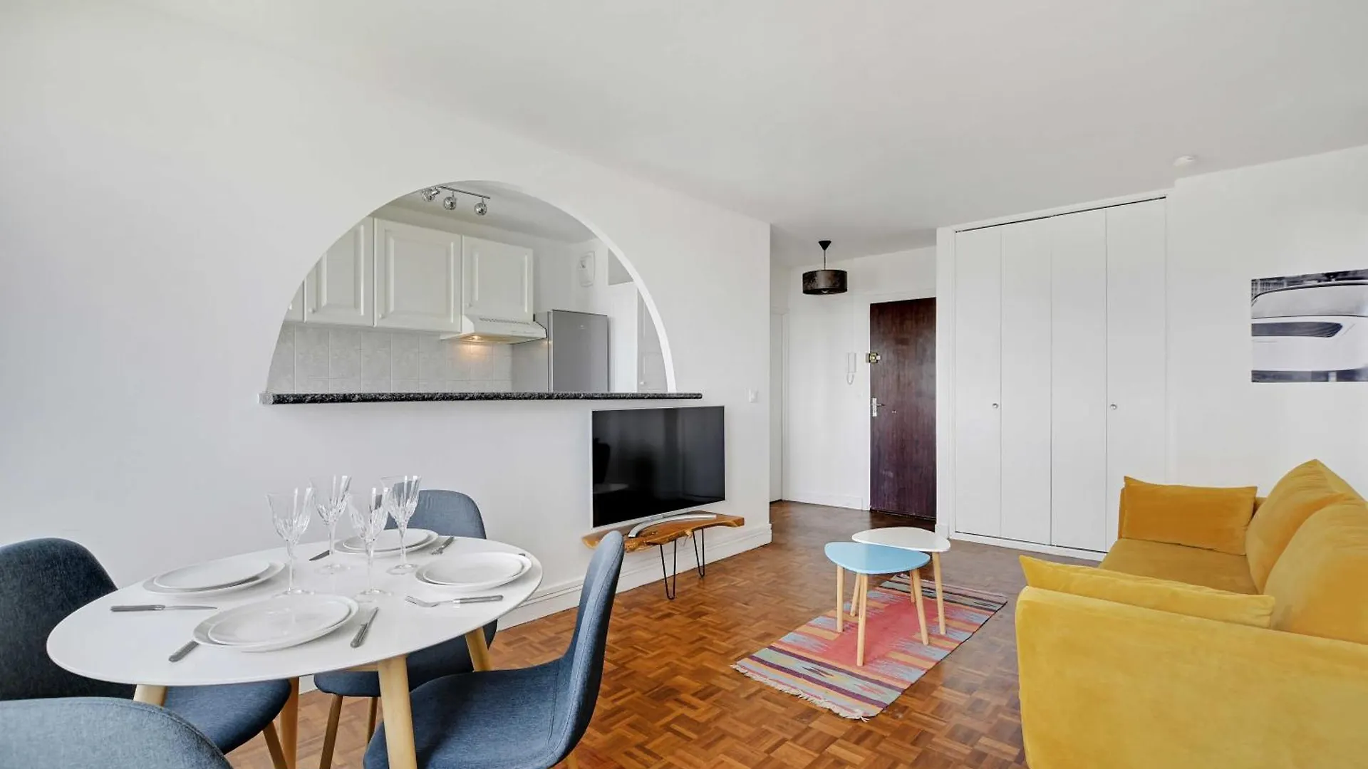 Amazing Panoramic View Facing Parc De La - 4p Apartament *